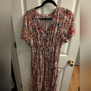 Marine Layer Floral Maxi Dress